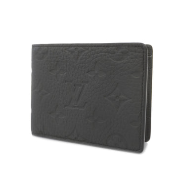 LOUIS VUITTONAuth  Taurillon Portefeuille Multiple M82072