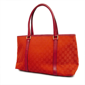 GUCCIAuth  Tote Bag 257302 Women's GG Canvas Red Color