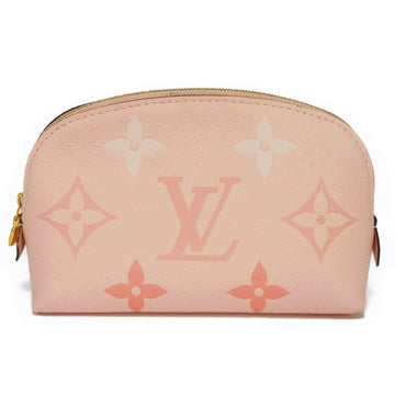 Louis Vuitton Pink Monogram Empreinte Vosges MM Top Handle Bag