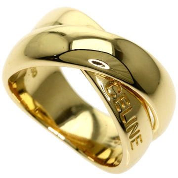 Celine Motif Ring / K18 Yellow Gold Ladies CELINE