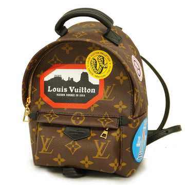 LOUIS VUITTON Handbag Monogram Palm Springs Backpack Mini M42971 Brown Ladies