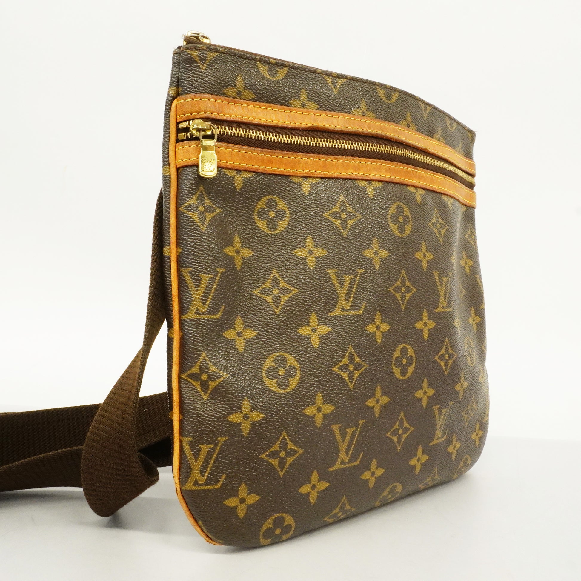 Louis Vuitton Pochette Bosphore M40044 Monogram Mi2098 Women's Shoulder Bag