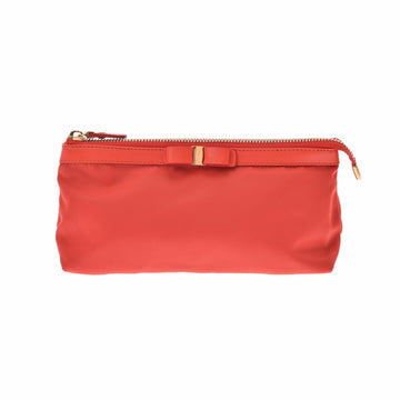 SALVATORE FERRAGAMO Ferragamo Gancini Red Ladies Nylon