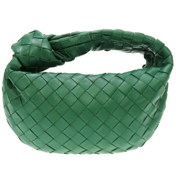 BOTTEGA VENETA Jodie Leather Green Handbag 0112 BOTTEGAVENETA