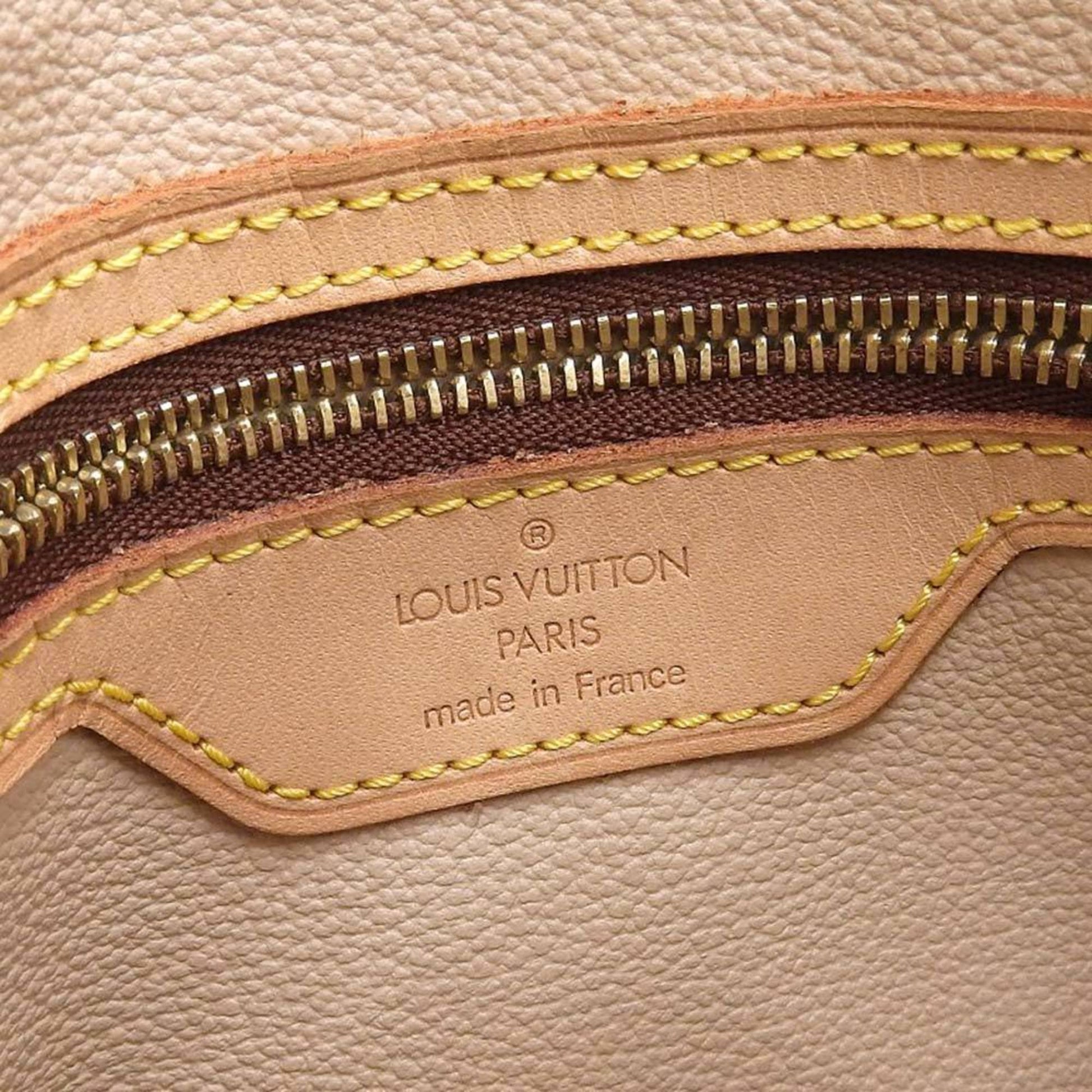 LOUIS VUITTON LV Bucket PM Used Shoulder Tote Bag M42238 France Vintage  #AH583 S