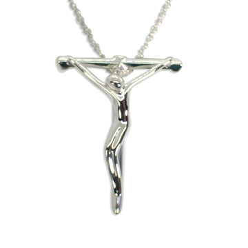 TIFFANY 925 rosary pendant necklace