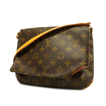 LOUIS VUITTON Shoulder Bag Monogram Musette Tango M51257 Brown Ladies