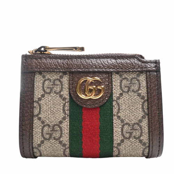 GUCCI Ophdia Key Coin Case 699530 Beige/Brown