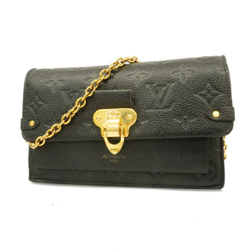 LOUIS VUITTONAuth  Monogram Empreinte Portefeuilva Vin Chain M67839 Chain Wallet