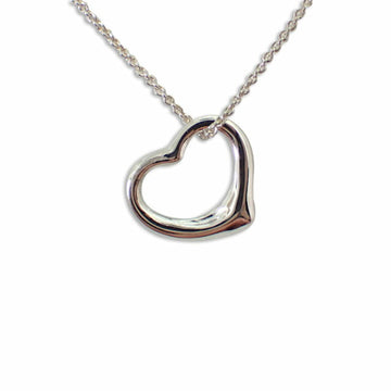 TIFFANY 925 open heart pendant necklace