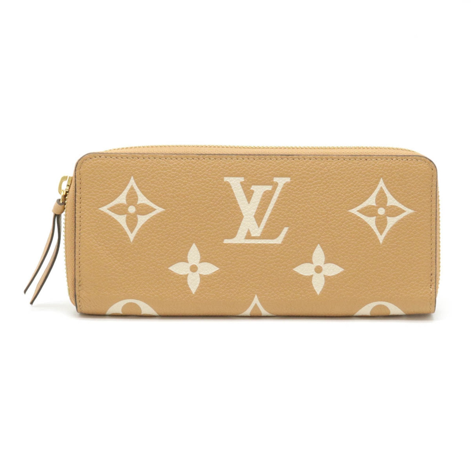 Louis Vuitton Monogram Empreinte Portefeuille Clemence Zippy Wallet   LaVals Lux