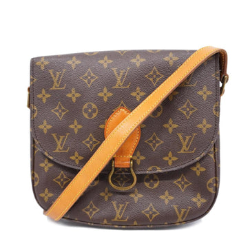 LOUIS VUITTON Shoulder Bag Monogram Saint Cloud M51242 Brown Ladies