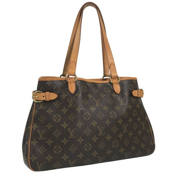 LOUIS VUITTON Tote Bag Batignolle Horizontal Shoulder M51154 Monogram Canvas Brown Women's