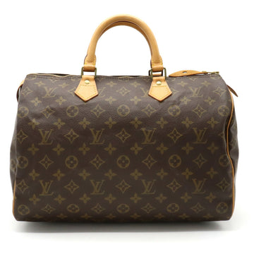 LOUIS VUITTON Monogram Speedy 35 Handbag Boston Bag M41524