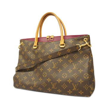 LOUIS VUITTONAuth  Monogram Palas Rose Bruyere M40929 Handbag,Shoulder Bag