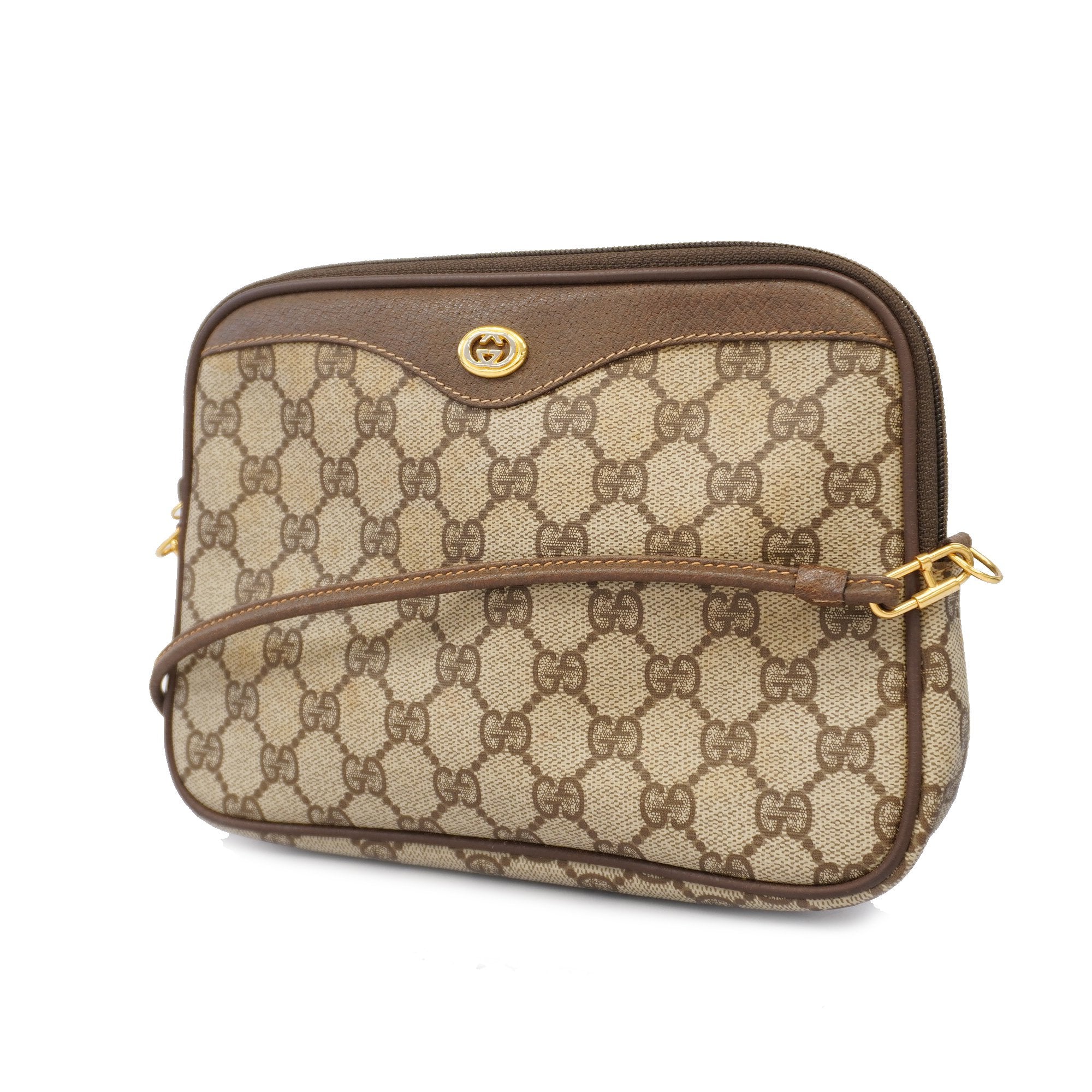 Gucci vintage gg plus best sale crossbody bag