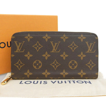 LOUIS VUITTON Monogram Zippy Wallet Round Zip Long Pink M41895