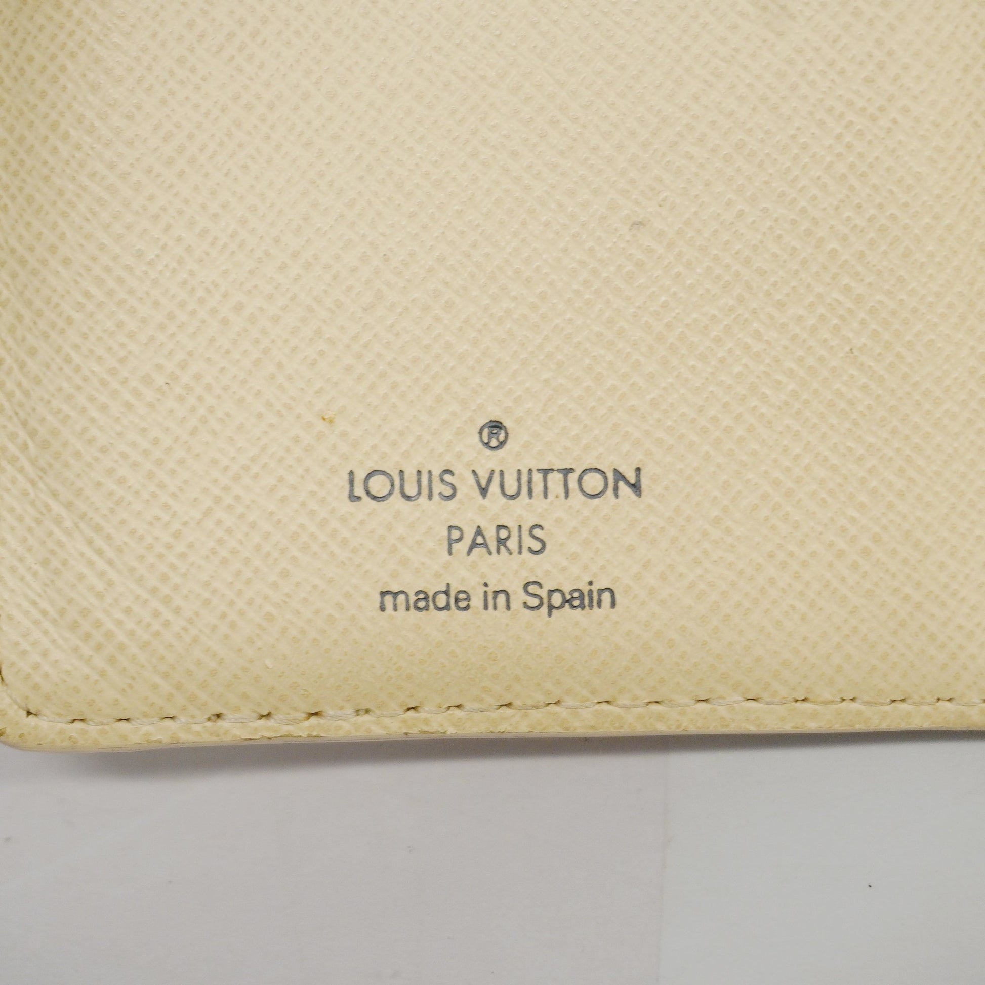 Auth Louis Vuitton Damier Azur Portefeuille Koala N60013 Women's Wallet