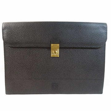 LOEWE Document Case Bag Clutch Second Unisex