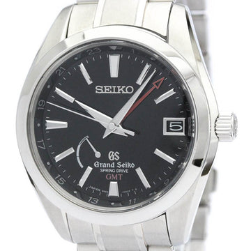 SEIKOPolished  Spring Drive GMT Steel Watch SBGE011[9R66-0AC0] BF558800