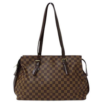 Louis Vuitton Bag Damier Women's Tote Shoulder Chelsea N51119 Brown