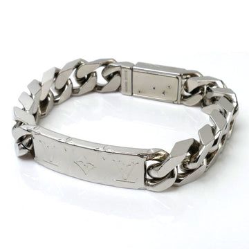 LOUIS VUITTON Metal Chain Bracelet Monogram M62486 DI1119 60.9g 19.5cm