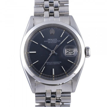 ROLEX Datejust 1600 gray dial used watch men's