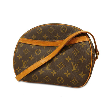 LOUIS VUITTON Shoulder Bag Monogram Blois M51221 Brown Ladies