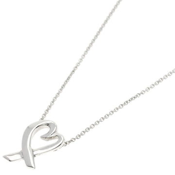 TIFFANY Loving Heart Necklace Silver Ladies &Co.