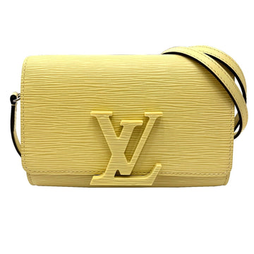 LOUIS VUITTON Epi Pochette Louise PM M41102 SR0174 Ladies Shoulder Bag Jauneveil Yellow