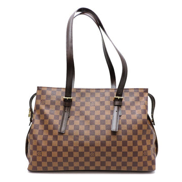 Louis Vuitton Chelsea Women's Tote Bag N51119 Damier (Brown)