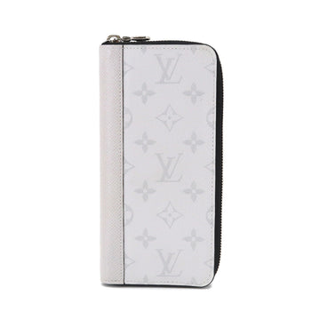 LOUIS VUITTON Taigarama Zippy Wallet Vertical Round Zipper Long Antarctica M30446 RFID