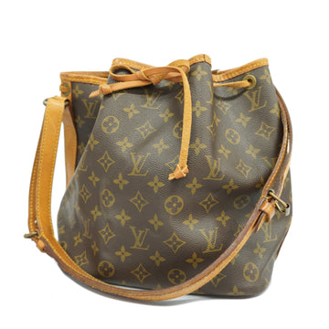 LOUIS VUITTONAuth  Monogram Petit Noe M42226 Women's Shoulder Bag