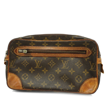 LOUIS VUITTONAuth  Monogram Marley Dragonne GM M51825 Men's Clutch Bag