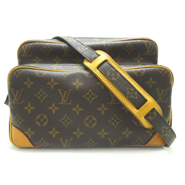 LOUIS VUITTON Nile Women's and Men's Shoulder Bag M45244 Monogram Ebene [Brown]