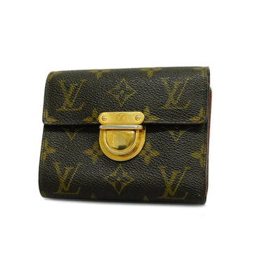 LOUIS VUITTON Trifold Wallet Monogram Portefeuille Joy M60211 Brown Men's Women's