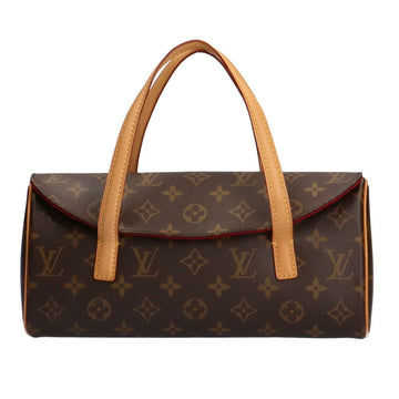 LOUIS VUITTON Solatine Monogram Shoulder Bag Canvas Brown Women's