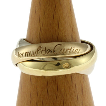 Cartier Trinity # 48 Ring / No. 8 18K Gold Ladies