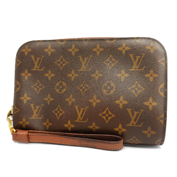 LOUIS VUITTONAuth  Monogram Orsay M51790 Men,Women,Unisex Clutch Bag