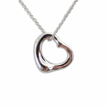 TIFFANY 925 open heart pendant necklace