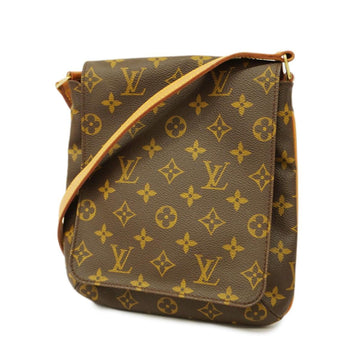 LOUIS VUITTON Shoulder Bag Monogram Musette Salsa Short Strap M51258 Brown Women's