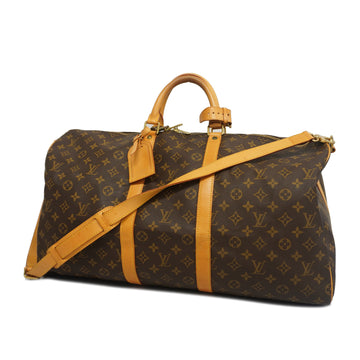 LOUIS VUITTONAuth  Monogram Keepall Bandouliere 55 M41414 Men,Women,Boston Bag