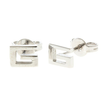 GUCCI G Earrings K18 White Gold Women's