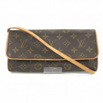 LOUIS VUITTON Monogram Pochette Twin GM M51852 Bag Shoulder Ladies