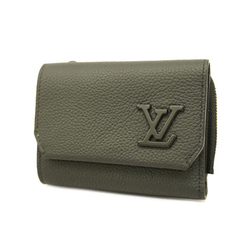 LOUIS VUITTONAuth  Aerogram Portefeuille Pilot M81740 Men's Wallet [tri-fold]