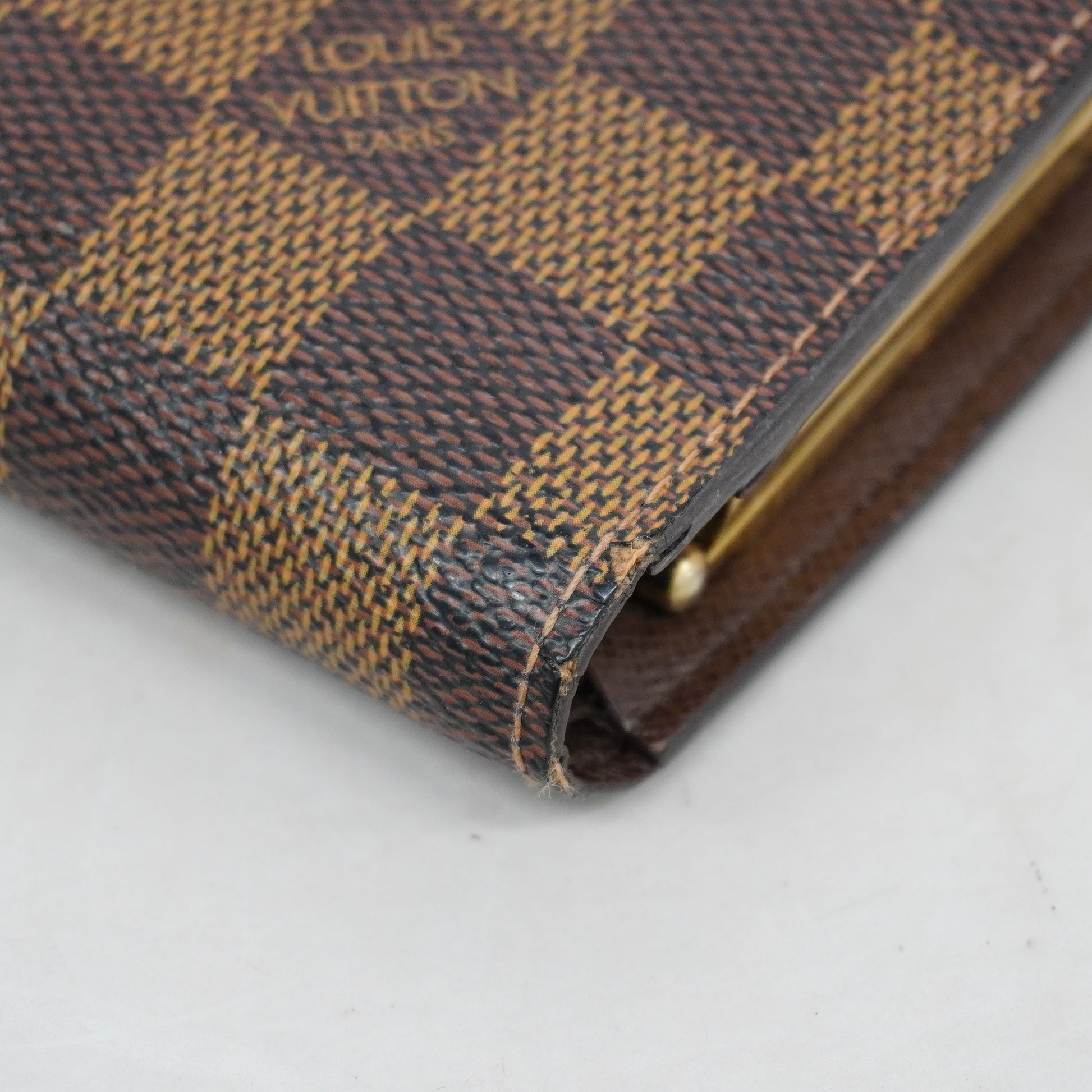 Louis Vuitton Epicea Taiga Leather Checkbook Wallet