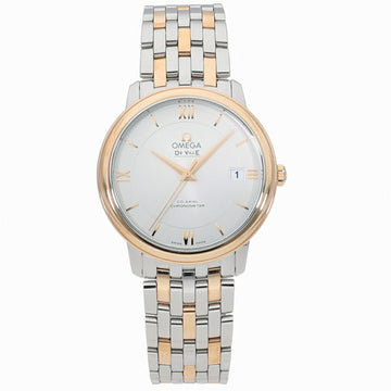 OMEGA De Ville Prestige Co-Axial Chronometer Silver 424.20.37.20.02.002 Men's Watch