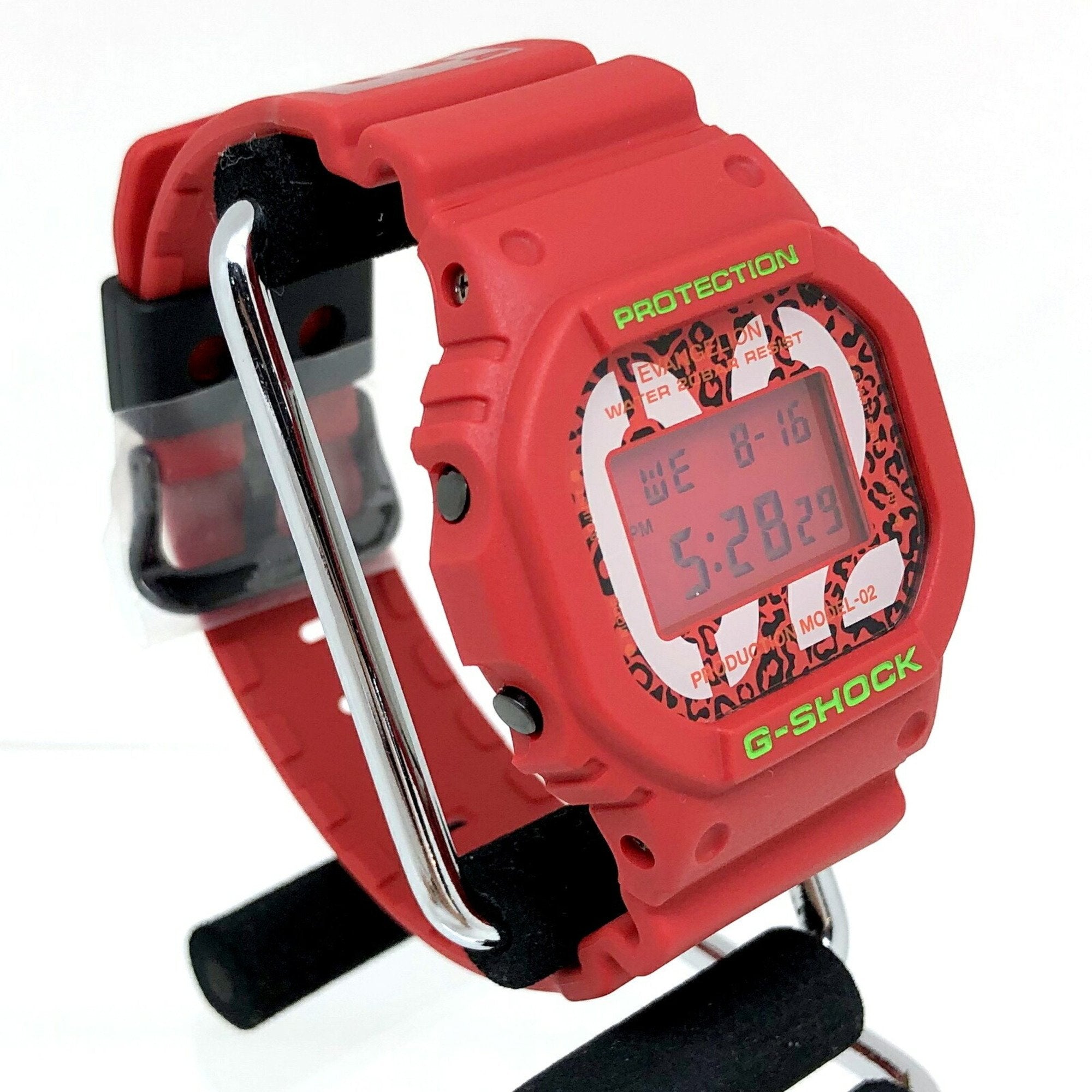 CASIO G-SHOCK G-Shock Watch DW-5600VT RADIO EVA-02 Radio Eva Evangelio