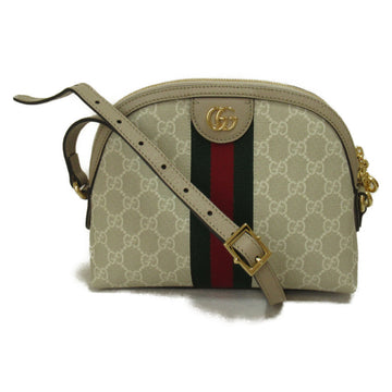 GUCCI GG Small Shoulder Bag White GG Supreme 499621UULAG9682