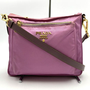 PRADA shoulder bag nylon pink ladies ITIWZ5M5L8BM